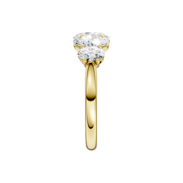 Lab-Grown Diamond Wedding Band Image 3 Valentine's Fine Jewelry Dallas, PA