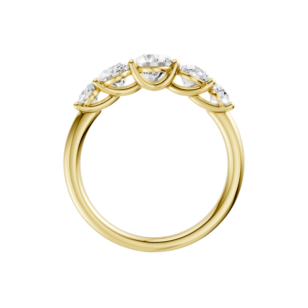 Lab-Grown Diamond Wedding Band Image 4 Valentine's Fine Jewelry Dallas, PA