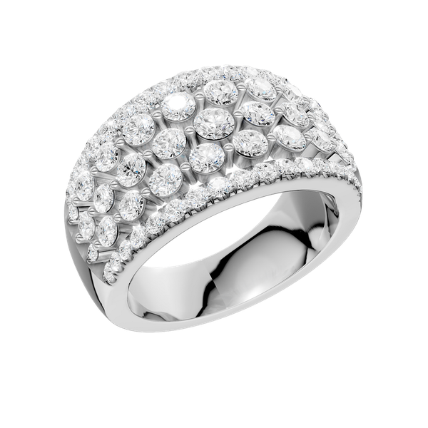 DIAMOND FASHION RINGS LAB GROWN GOLD AND PLATINUM Image 2 Valentine's Fine Jewelry Dallas, PA