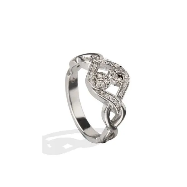 LOLOVIVI - STERLING SILVER "UNITED IN LOVE" DIAMOND RING SET Valentine's Fine Jewelry Dallas, PA