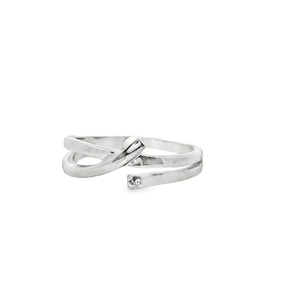 Diamond Mixed Metal Ring Valentine's Fine Jewelry Dallas, PA