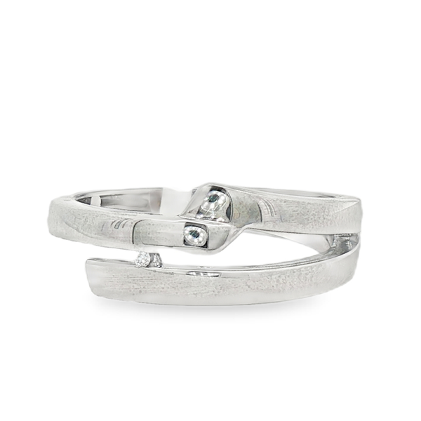 Diamond Mixed Metal Ring Valentine's Fine Jewelry Dallas, PA