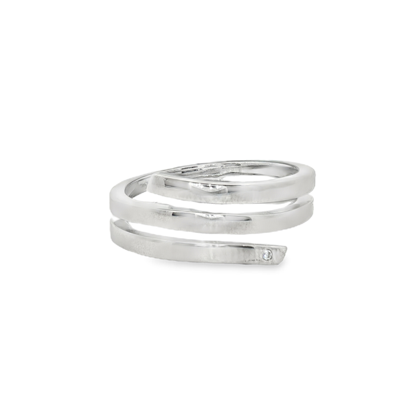 Diamond Mixed Metal Ring Valentine's Fine Jewelry Dallas, PA