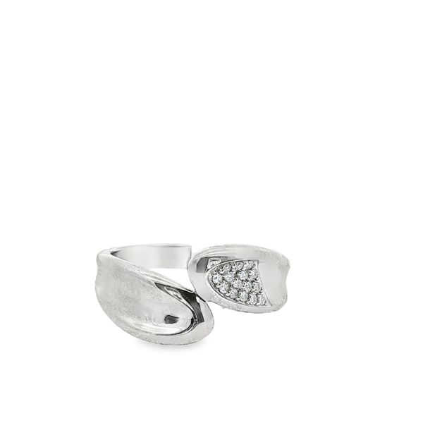 Diamond Mixed Metal Ring Valentine's Fine Jewelry Dallas, PA
