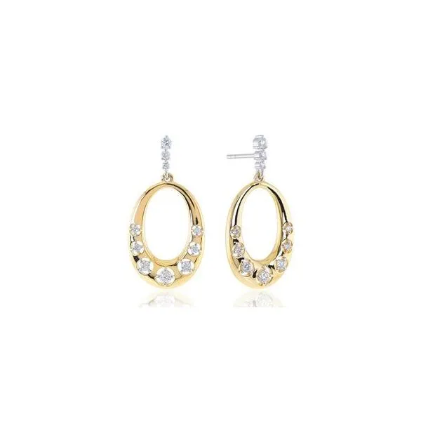 DIAMOND EARRINGS/LABORATORY GROWN /14K Valentine's Fine Jewelry Dallas, PA