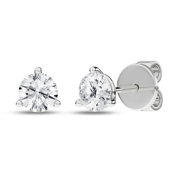 DIAMOND EARRINGS/LABORATORY GROWN /14K Valentine's Fine Jewelry Dallas, PA