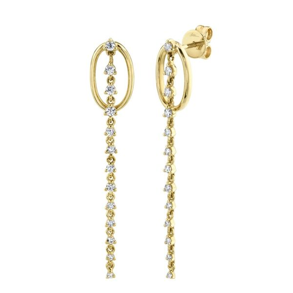 Shy Creation DIAMOND EARRINGS/GOLD/PLATINUM Valentine's Fine Jewelry Dallas, PA