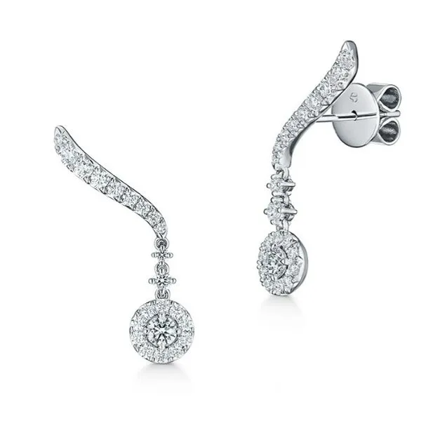 DIAMOND EARRINGS/GOLD/PLATINUM Valentine's Fine Jewelry Dallas, PA