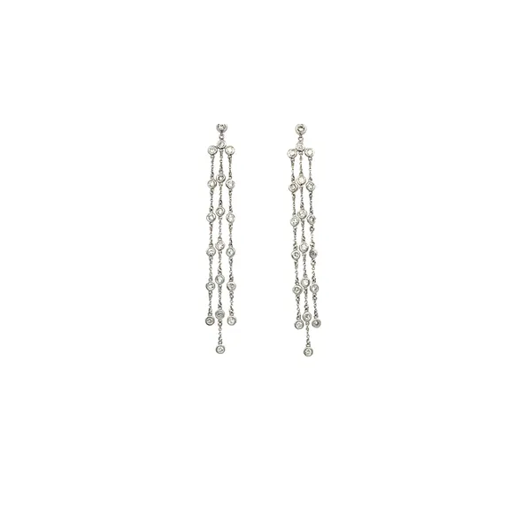 DIAMOND EARRINGS/GOLD/PLATINUM Valentine's Fine Jewelry Dallas, PA
