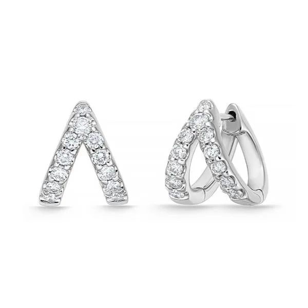 DIAMOND EARRINGS/GOLD/PLATINUM Valentine's Fine Jewelry Dallas, PA