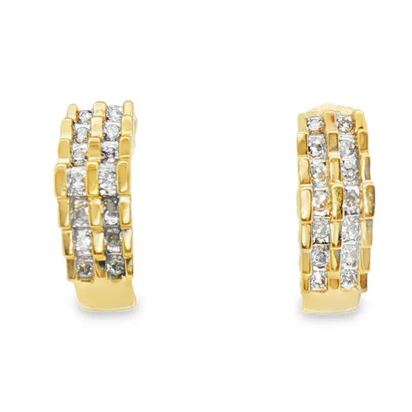 DIAMOND EARRINGS/GOLD/PLATINUM Valentine's Fine Jewelry Dallas, PA