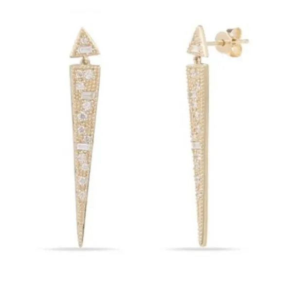 DIAMOND EARRINGS/GOLD/PLATINUM Valentine's Fine Jewelry Dallas, PA