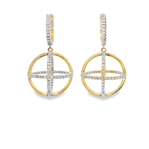 DIAMOND EARRINGS/GOLD/PLATINUM Valentine's Fine Jewelry Dallas, PA