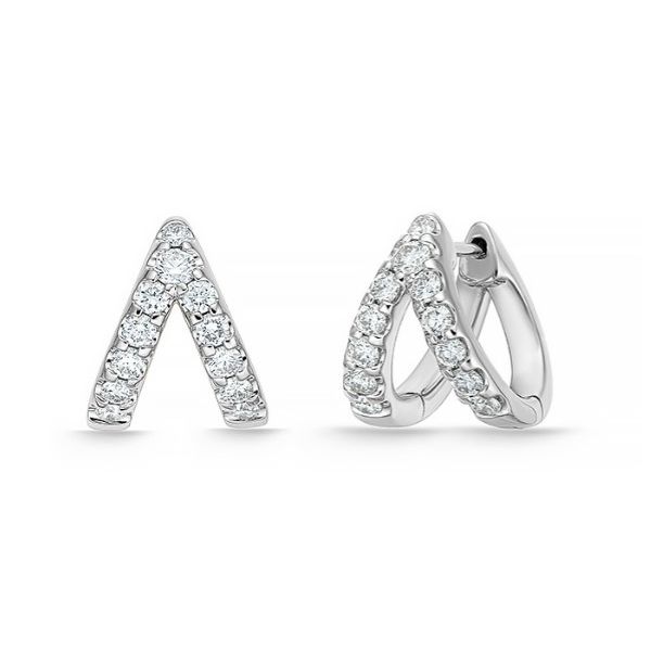 DIAMOND EARRINGS/GOLD/PLATINUM Valentine's Fine Jewelry Dallas, PA