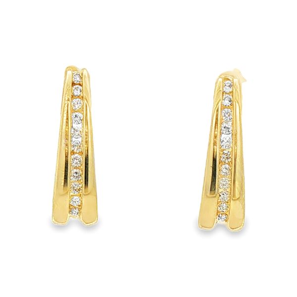 DIAMOND EARRINGS/GOLD/PLATINUM Valentine's Fine Jewelry Dallas, PA