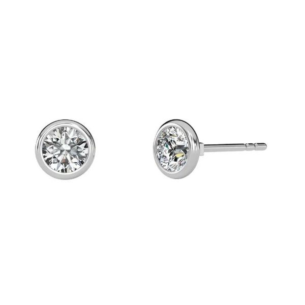 Diamond Solitaire Earrings Valentine's Fine Jewelry Dallas, PA