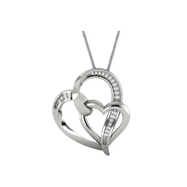 DIAMOND NECKLACES/PENDANTS/STERLING SILVER/SS/GOLD COMBO Valentine's Fine Jewelry Dallas, PA