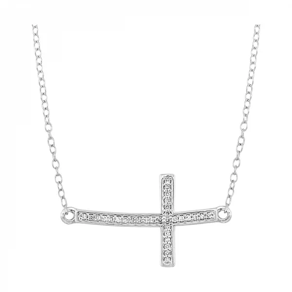 DIAMOND PENDANTS/NECKLACES/SILVER/SILVER/GOLD COMBO Valentine's Fine Jewelry Dallas, PA