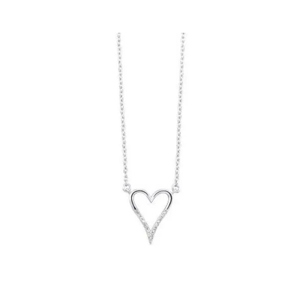 DIAMOND PENDANTS/NECKLACES/SILVER/SILVER/GOLD COMBO Valentine's Fine Jewelry Dallas, PA