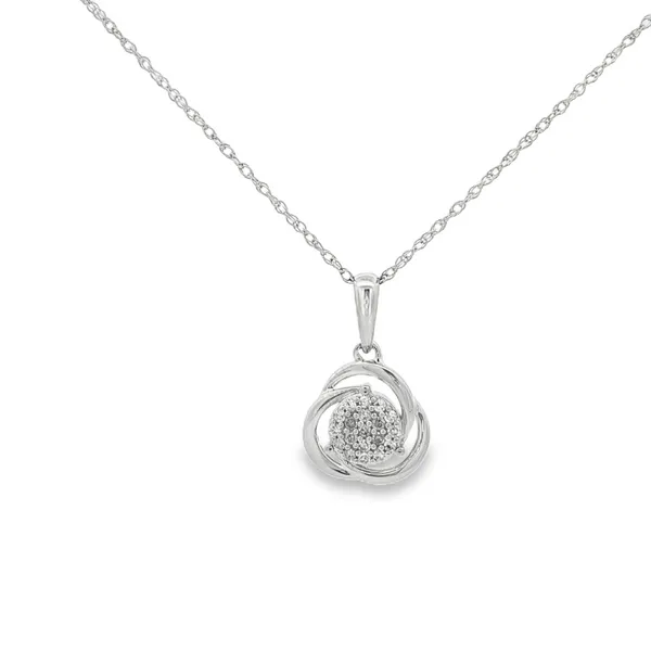 DIAMOND PENDANTS/NECKLACES/SILVER/SILVER/GOLD COMBO Image 2 Valentine's Fine Jewelry Dallas, PA