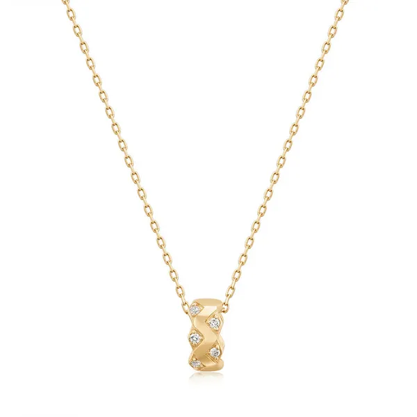 DIAMOND PEND/NECKS/.CHARMS/LABORATORY GROWN/14K Valentine's Fine Jewelry Dallas, PA