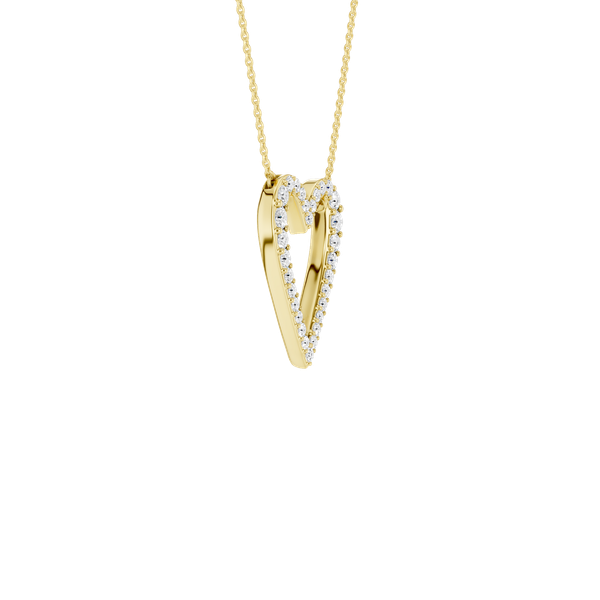 Lab-Grown Diamond Necklace/Pendant Image 2 Valentine's Fine Jewelry Dallas, PA