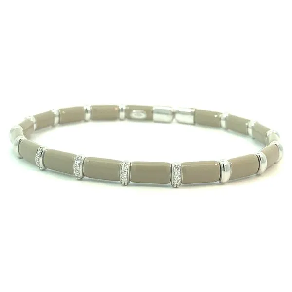 DIAMOND BRACELETS/SILVER/SILVER/GOLD COMBO  Valentine's Fine Jewelry Dallas, PA