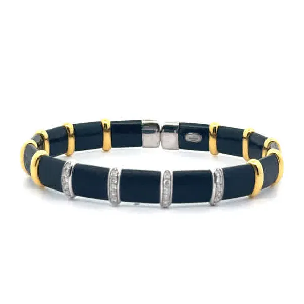 DIAMOND BRACELETS/SILVER/SILVER/GOLD COMBO  Valentine's Fine Jewelry Dallas, PA