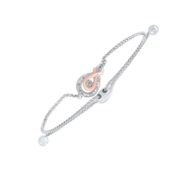 DIAMOND BRACELETS/SILVER/SILVER/GOLD COMBO  Valentine's Fine Jewelry Dallas, PA