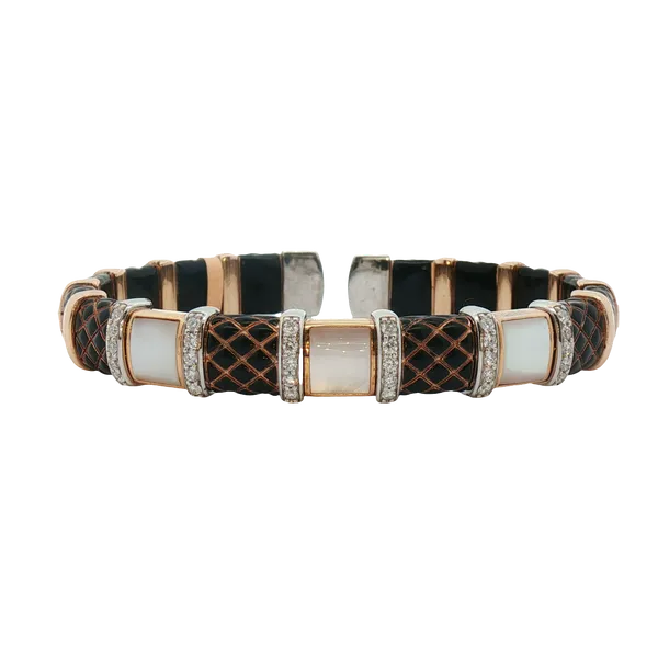 DIAMOND BRACELETS/SILVER/SILVER/GOLD COMBO  Valentine's Fine Jewelry Dallas, PA