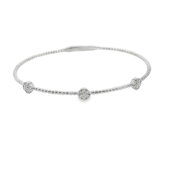 DIAMOND BRACELETS/SILVER/SILVER/GOLD COMBO  Valentine's Fine Jewelry Dallas, PA