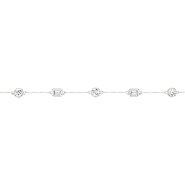 Lab-Grown Diamond Bracelet Image 2 Valentine's Fine Jewelry Dallas, PA