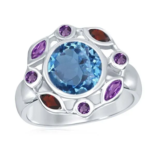 GEMSTONE RINGS/SILVER/SILVER&GOLD COMBO  Valentine's Fine Jewelry Dallas, PA
