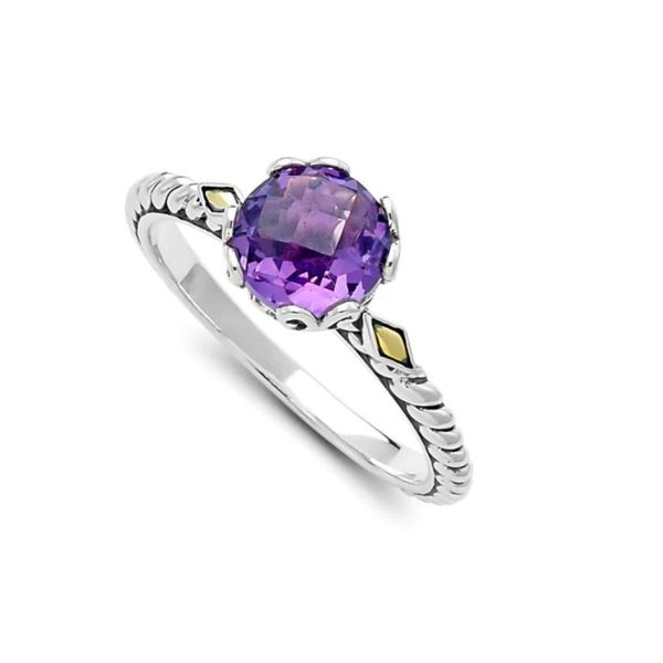 GEMSTONE RINGS/SILVER/SILVER&GOLD COMBO  Valentine's Fine Jewelry Dallas, PA