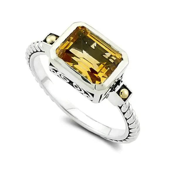 GEMSTONE RINGS/SILVER/SILVER&GOLD COMBO  Valentine's Fine Jewelry Dallas, PA