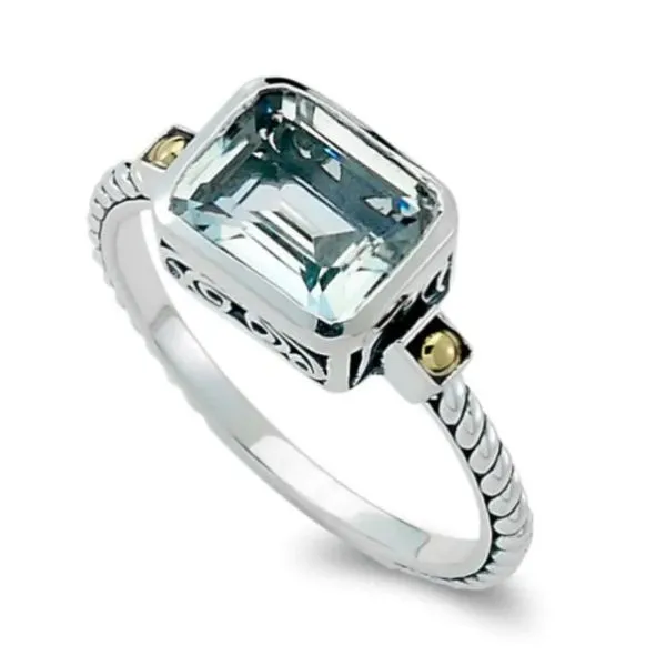 GEMSTONE RINGS/SILVER/SILVER&GOLD COMBO  Valentine's Fine Jewelry Dallas, PA