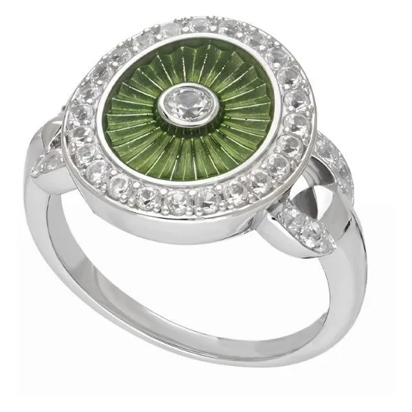 GEMSTONE RINGS/SILVER/SILVER/GOLD COMBO Image 2 Valentine's Fine Jewelry Dallas, PA