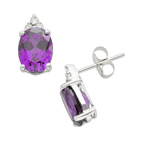 GEMSTONE EARRINGS/GOLD/PLATINUM Valentine's Fine Jewelry Dallas, PA