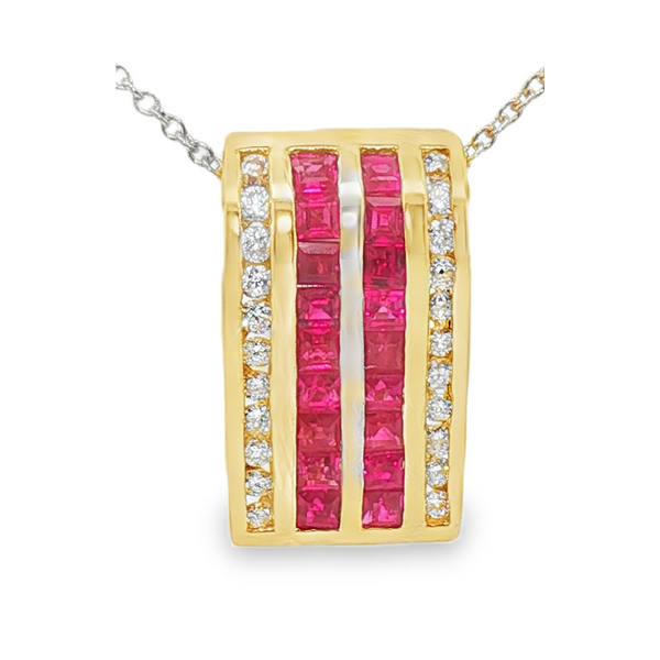 GEMSTONE NECKLACE/PENDANTS/KARAT GOLD/PLATINUM Valentine's Fine Jewelry Dallas, PA