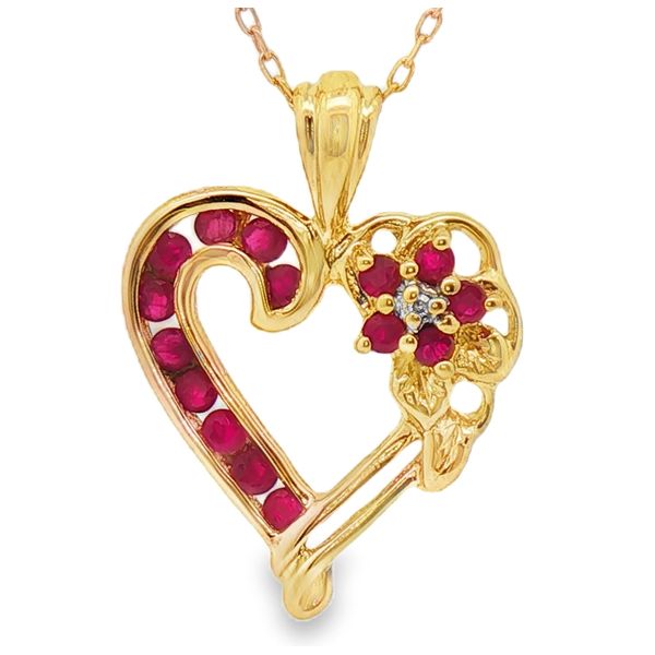 GEMSTONE NECKLACE/PENDANTS/KARAT GOLD/PLATINUM Valentine's Fine Jewelry Dallas, PA