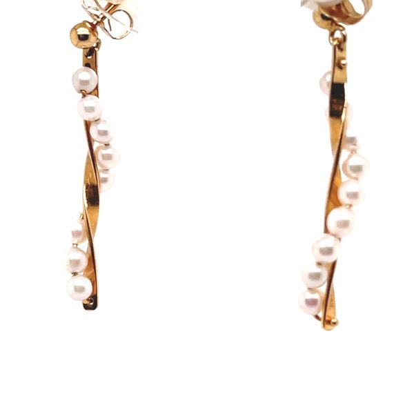 PEARL EARRINGS/GOLD/PLATINUM Valentine's Fine Jewelry Dallas, PA