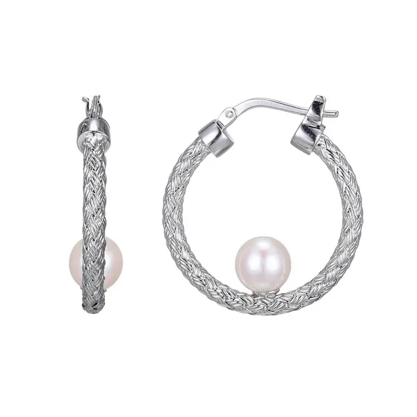 EARRINGS/PEARL/SILVER/SILVER/GOLD COMBO Valentine's Fine Jewelry Dallas, PA