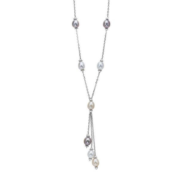 PEARL PENDANTS/NECKLACES/SILVER/SILVER&GOLD COMBO Valentine's Fine Jewelry Dallas, PA