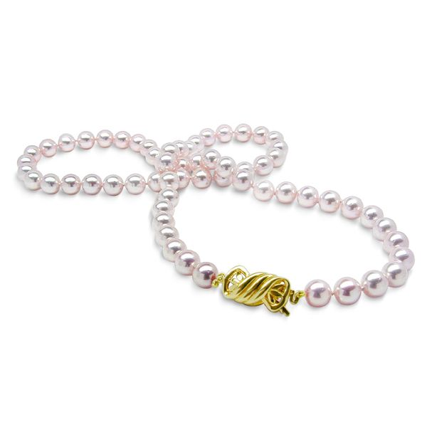 PEARL NECKLACE/GOLD/PLATINUM Valentine's Fine Jewelry Dallas, PA