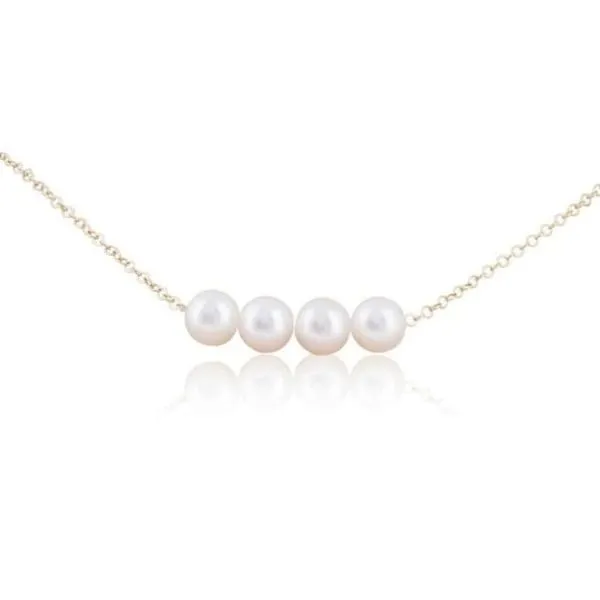 PEARL NECKLACE/GOLD/PLATINUM Valentine's Fine Jewelry Dallas, PA