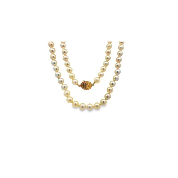 PEARL NECKLACE/GOLD/PLATINUM Valentine's Fine Jewelry Dallas, PA