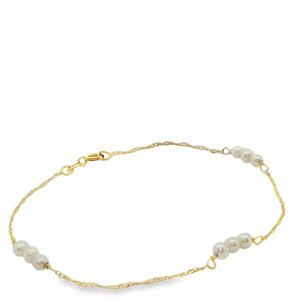 BRACELETS/PEARL/GOLD/PLATINUM Valentine's Fine Jewelry Dallas, PA