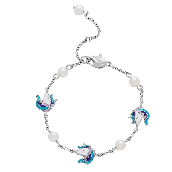 STERLING SILVER AND PEARL BRACELET Valentine's Fine Jewelry Dallas, PA