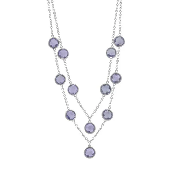 GEMSTONE PENDANTS/NECK;LACES /STERLING SILVER/SS/GOLD COMBO Valentine's Fine Jewelry Dallas, PA