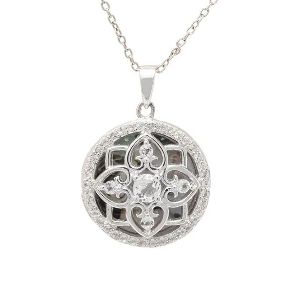 GEMSTONE PENDANTS/NECK;LACES /STERLING SILVER/SS/GOLD COMBO Valentine's Fine Jewelry Dallas, PA